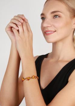 Orange - Petit Glamour - Armband von Konplott